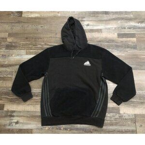 Adidas Essential Holiday Pack Mens Medium Black Hoodie Sweatshirt Pullover